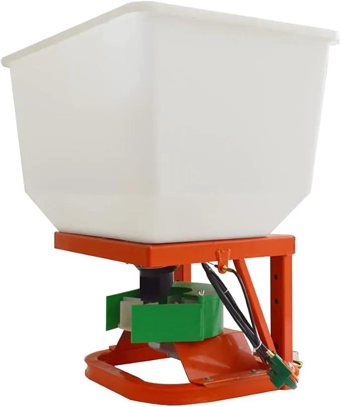 ATV/UTV Seed Fertilizer Spreader Broadcast Spreader 265lbs Garden Farmer Tractor Spreader 12V Variable Easy Fix Fertilizer Hopper Dry Material Spreader by GreenHaven Gardens