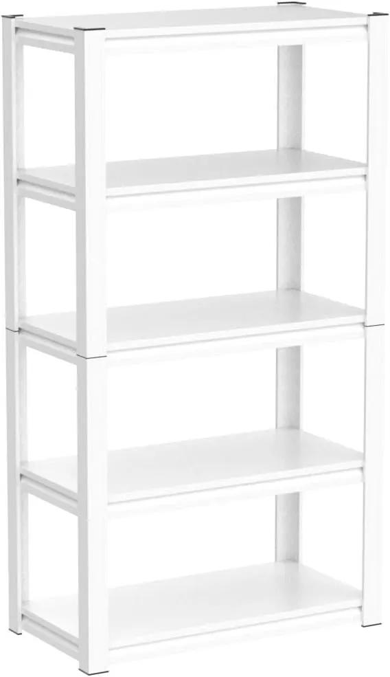 Raybee 72''H Garage Shelving Heavy Duty Storage Shelves Load 2010LBS Adjustable 5 Tier Metal Shelving White Garage Sheves Pantry Shelf for Kitchen Closet 72''H*31.7''W*16.3''D, 3 Pack by GreenHaven Gardens