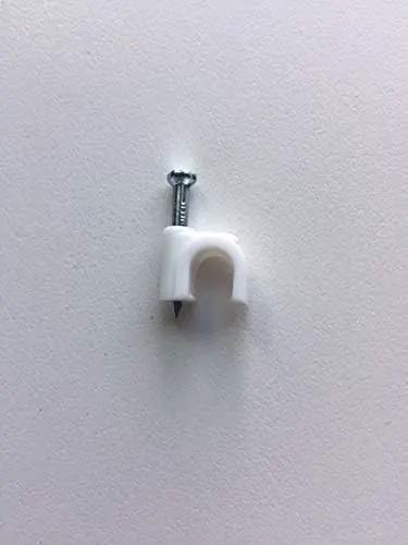 '-White 1/4" Drip Irrigation Tubing Mounting Clips, 25-Pack by GreenHaven Gardens