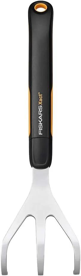 Fiskars Xact Hand Cultivator, Stainless Steel Weeder with SoftGrip Handle, Durable Garden Tool for Loosening and Aerating Soil, Ideal for Flower Beds and Garden Beds by GreenHaven Gardens