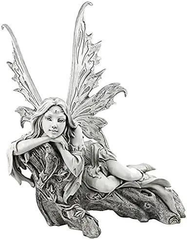 Design Toscano Pause to Ponder Fairy Garden Statue by GreenHaven Gardens
