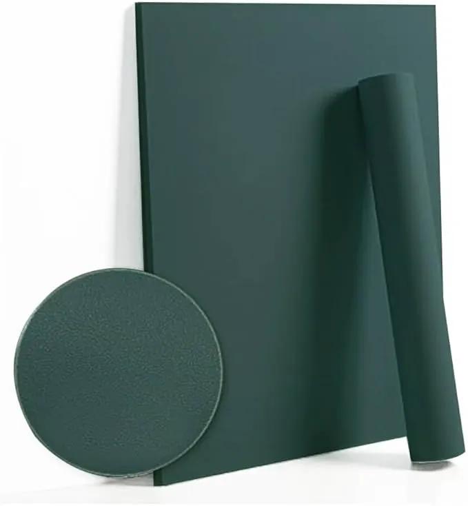 Dimoon 393''x17.7'' Green Peel and Stick Wallpaper Contact Paper Modern Self Adhesive Wall Paper Removable Renter Friendly Textured Solid Color Shelf Cabinet Vinyl Roll (393''x17.7'',Palegreen) by GreenHaven Gardens