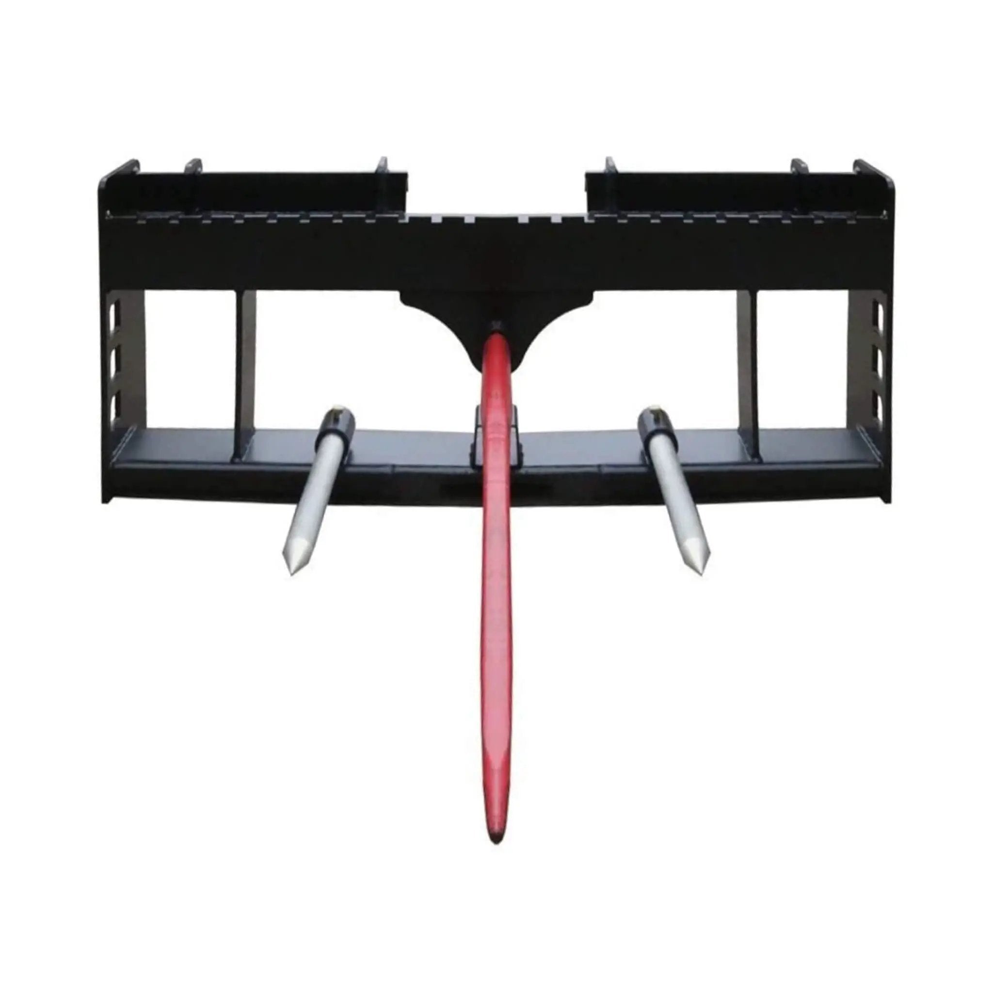 42-Inch Heavy-Duty Pallet Forks Hay Spear Skid Steer Attachment With Quick Attach (SAK16528) by SAKSBY WHOLESALE