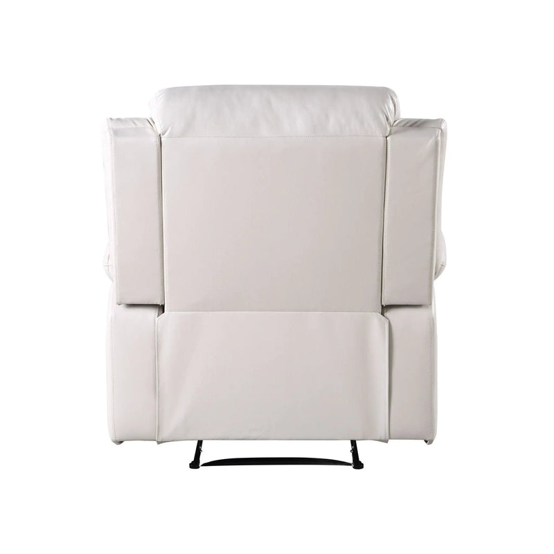 Eilbra - Synthetic Leather Power Motion Recliner - Beige by Unique Piece Furniture