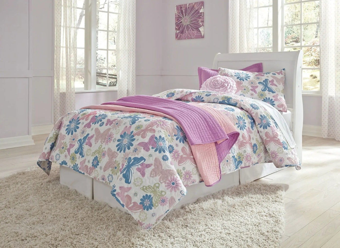 Anarasia - Sleigh Headboard With Bolt On Bed Frame by Unique Piece Furniture