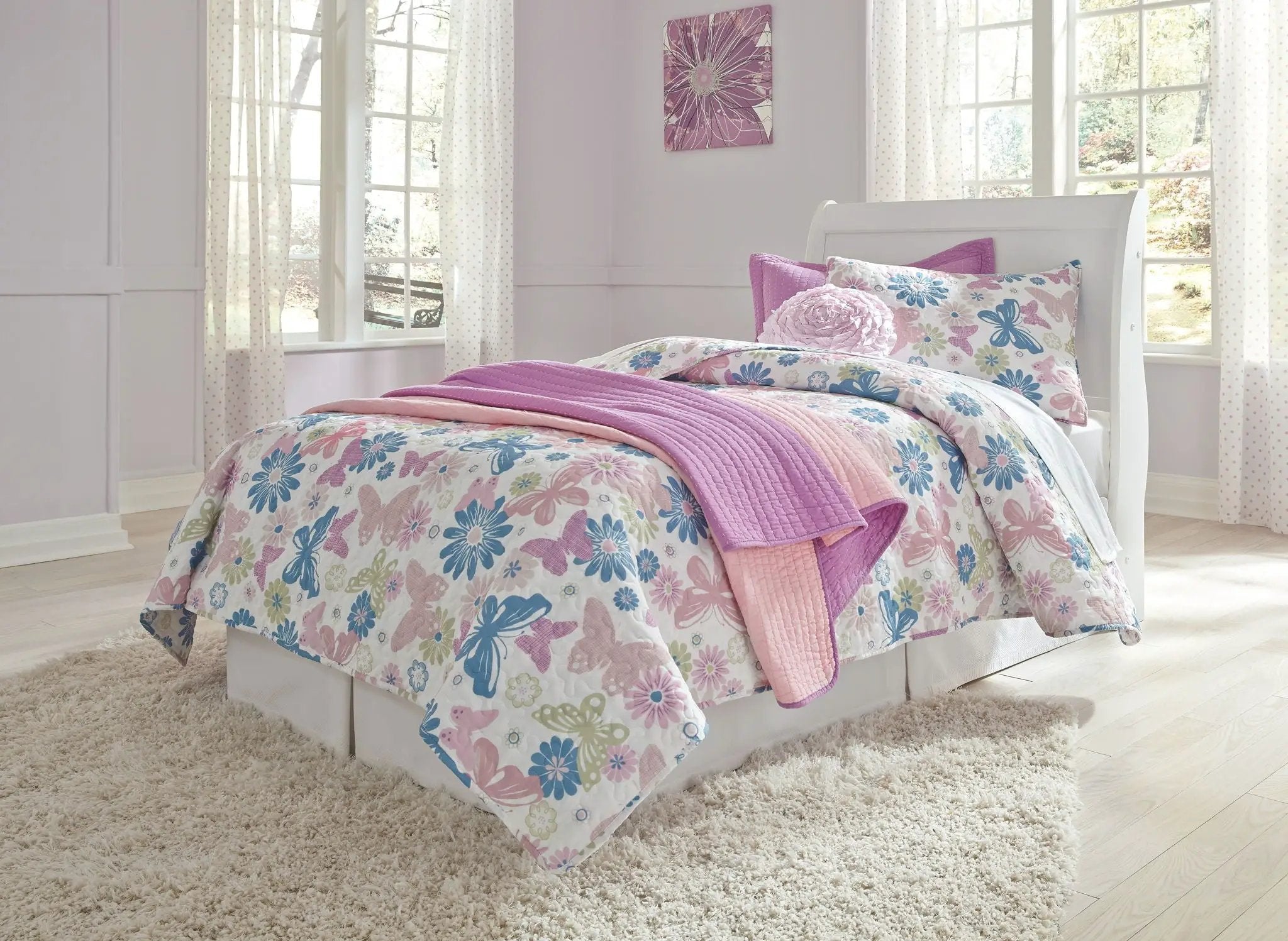 Anarasia - Sleigh Headboard With Bolt On Bed Frame by Unique Piece Furniture