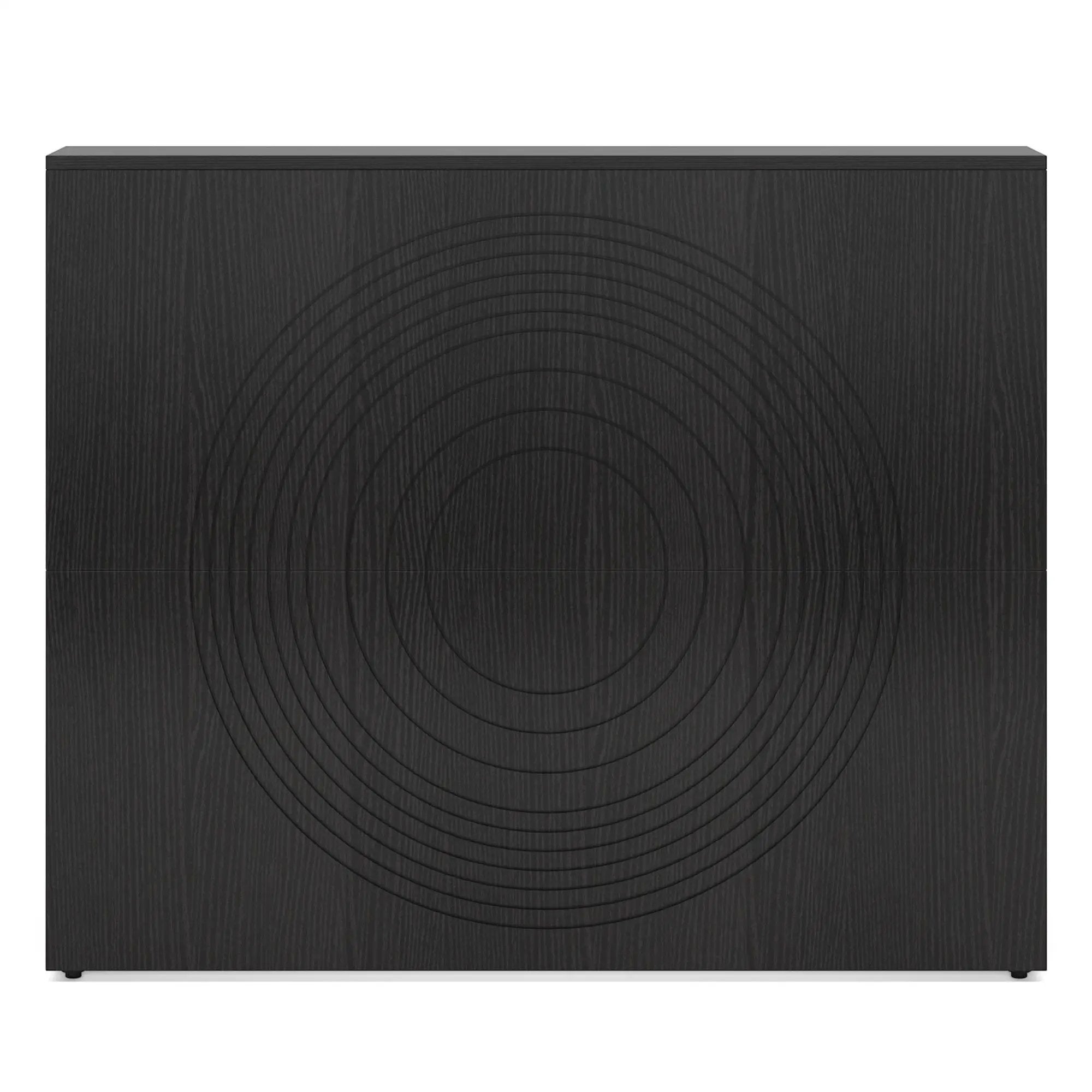 Modern Reception Desk, Front Desk Table With Cable Grommet & Privacy Panels by HouseOfZazla