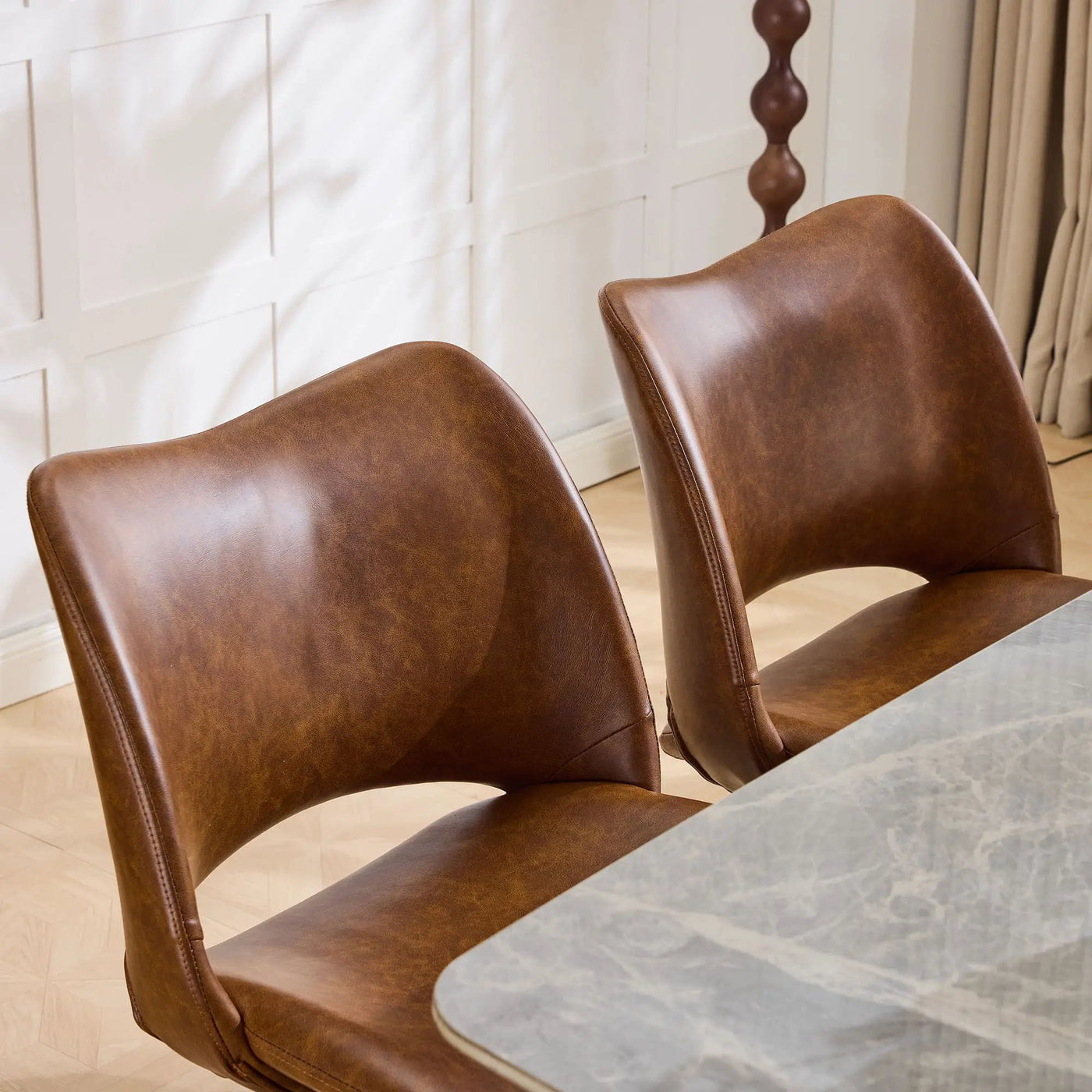 Modern Swivel Dining Chair With High Back by HouseOfZazla
