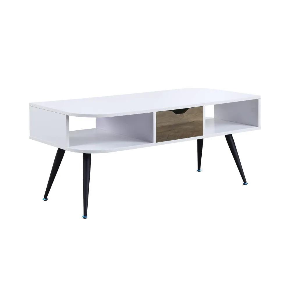 Halima - Coffee Table - White & Black by Unique Piece Furniture