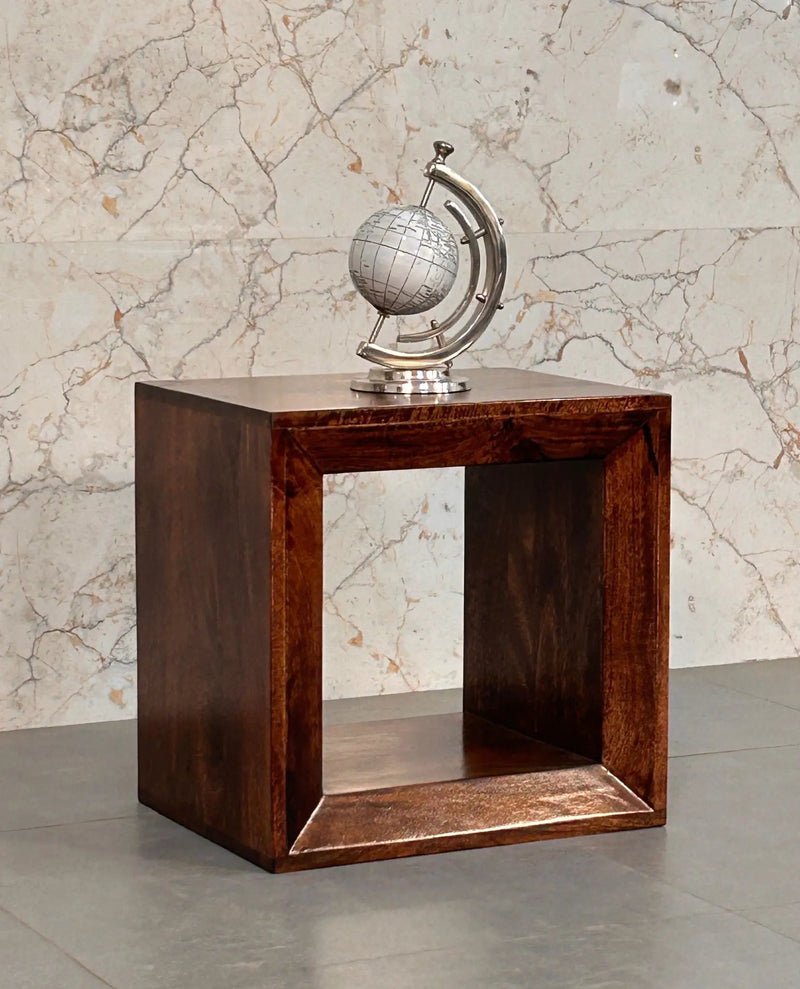 Solis - Open Side Table - Brown by Unique Piece Furniture