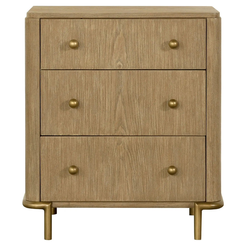 Arini 4-piece Queen Bedroom Set Sand Wash and Natural Cane by Unique Piece Furniture