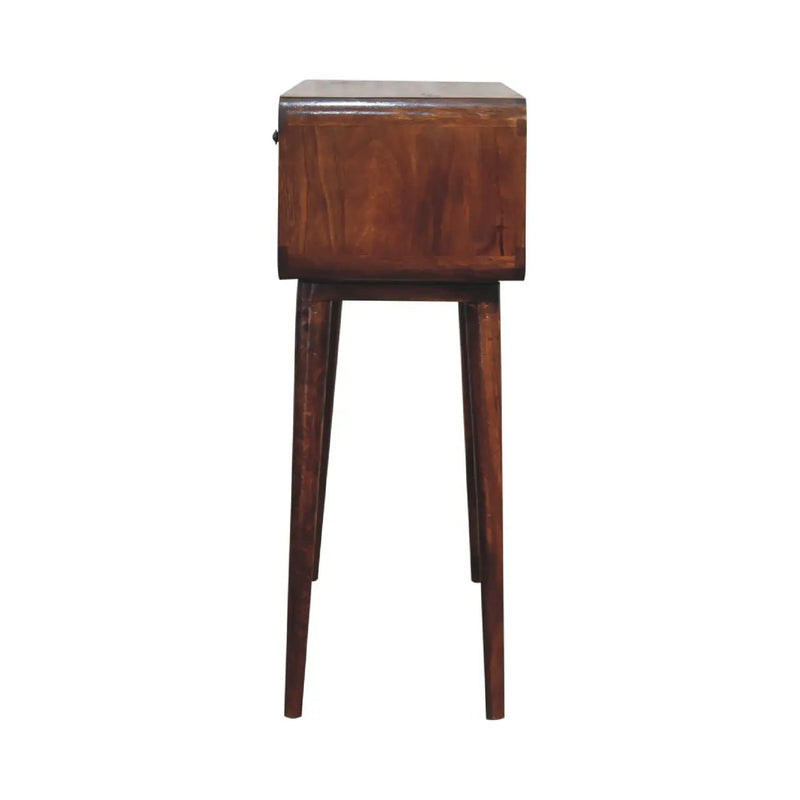 Sonata - Chestnut Console Table by HouseOfZazla