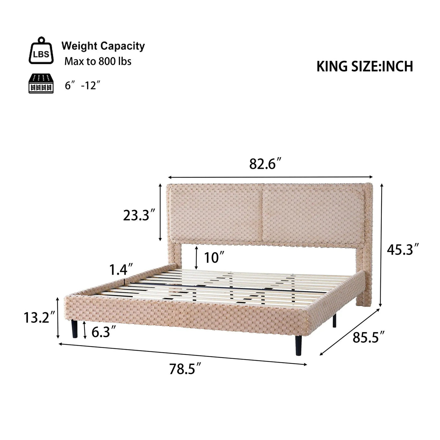 Soft Bed Comfortable Backrest For Bedroom by HouseOfZazla