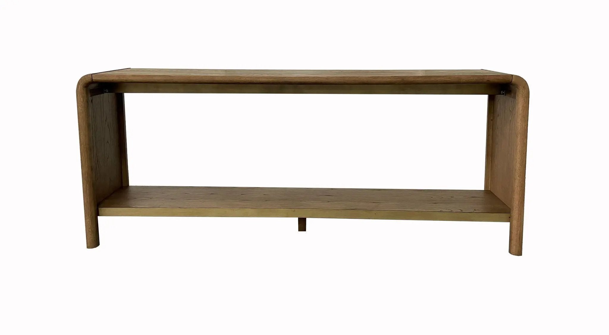 Waterfall - Console Table - Light Brown by Unique Piece Furniture