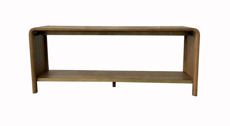 Waterfall - Console Table - Light Brown by Unique Piece Furniture