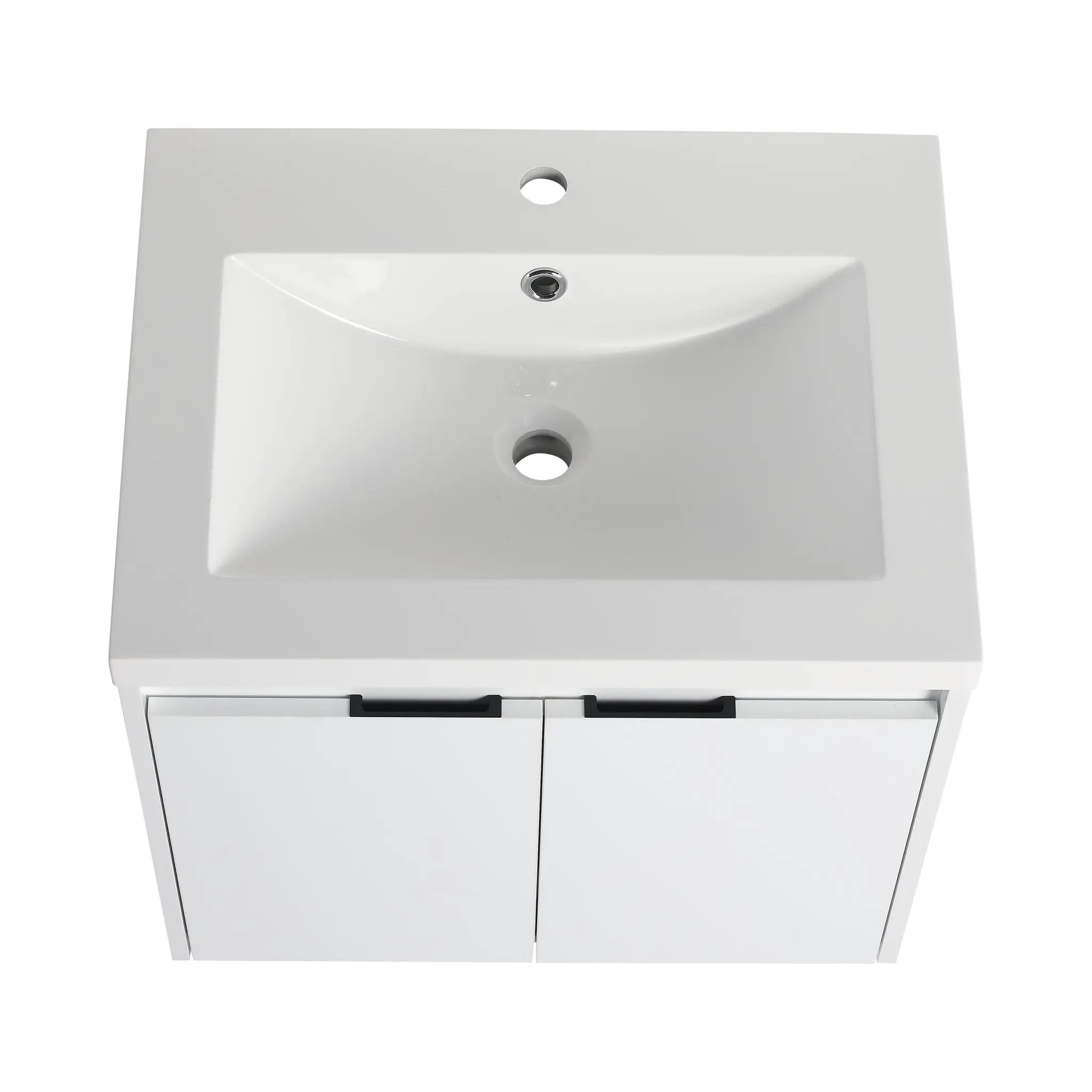 24" Bathroom Vanity With Resin Sink by HouseOfZazla