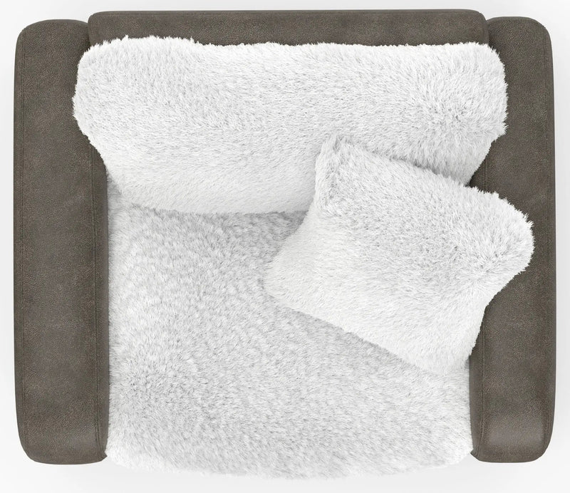 Snowball - Chair & 1/2 - Taupe by Unique Piece Furniture
