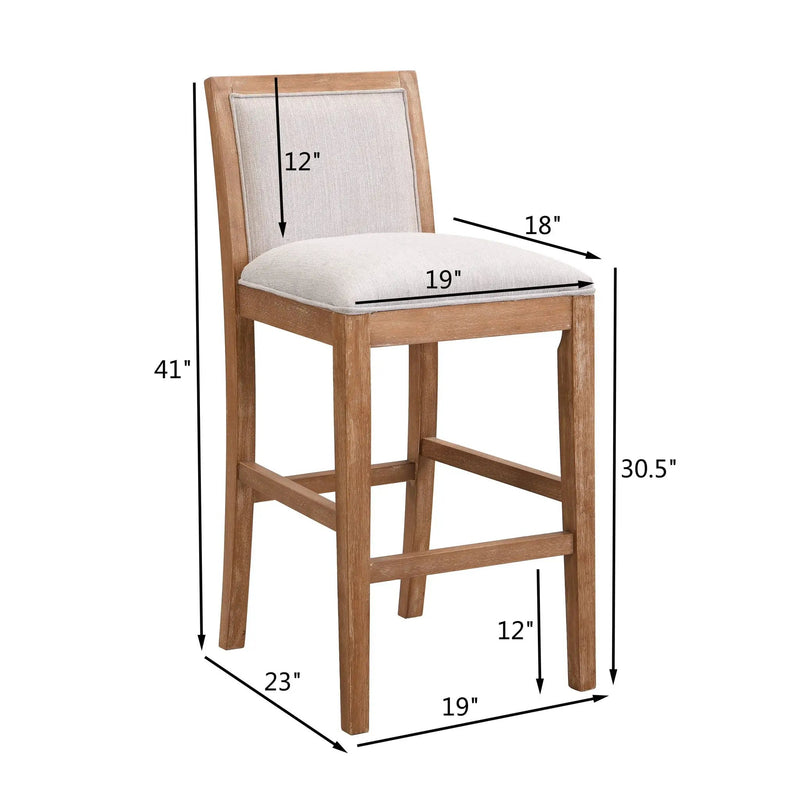 Upholstered Barstools (Set of 2) by HouseOfZazla