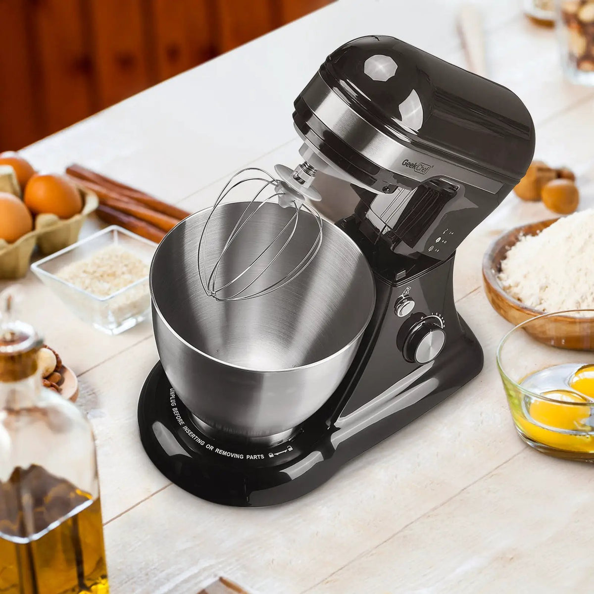 Geek Chef Electric Stand Mixer, 4.8QT by HouseOfZazla
