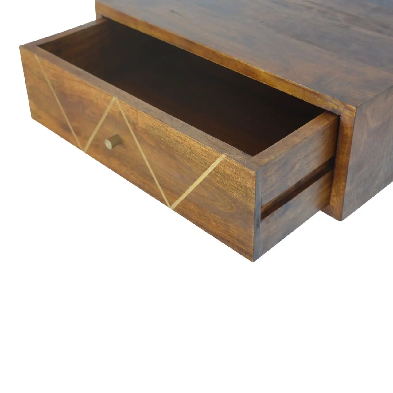 Floating Bedside Table - Chestnut by HouseOfZazla