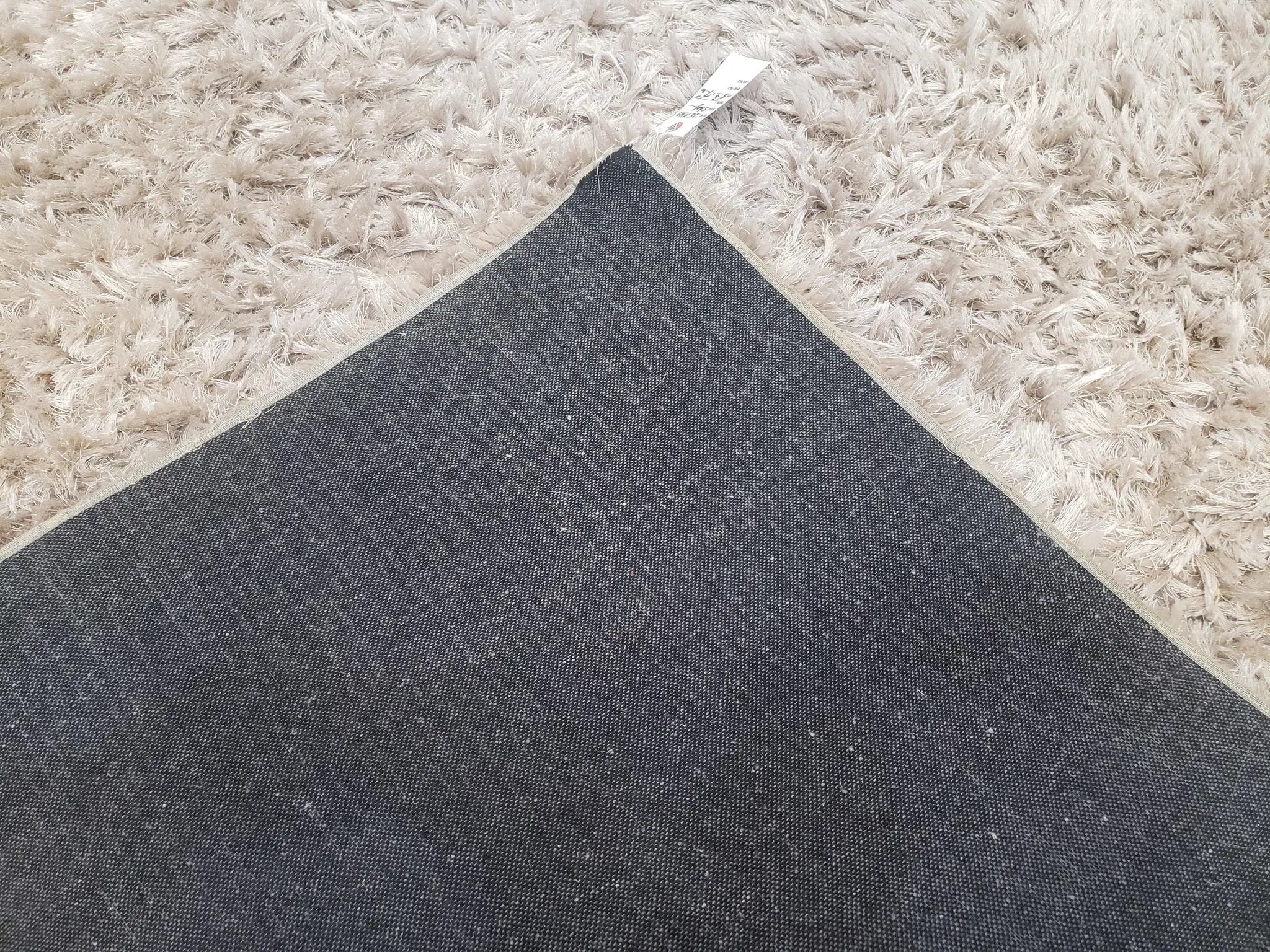 Ivory Shag Rug 6x7, Flokati Carpet, Shaggy Soft Plush Pile Area Rug, Modern Contemporary by Jewel Rugs