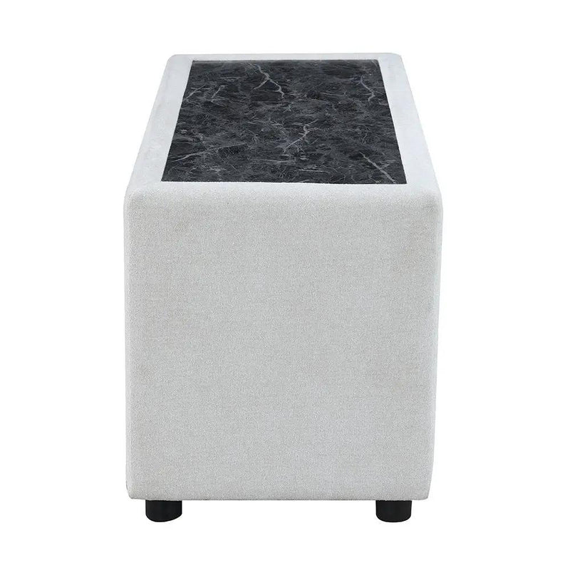 Marisa - Modular Console - Beige Boucle by Unique Piece Furniture