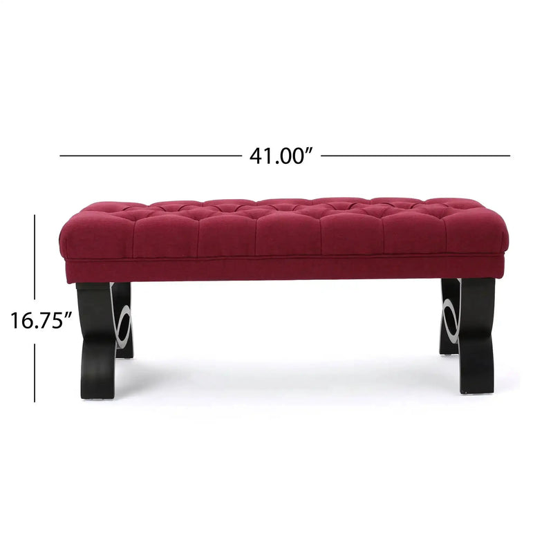 Hilton Ottoman Bench Classic Style by HouseOfZazla