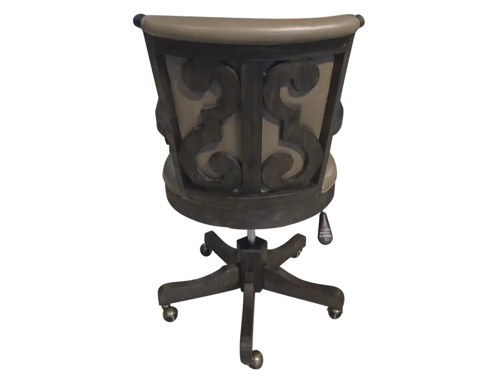 Bellamy - Fully Upholstered Desk Chair - Peppercorn by Unique Piece Furniture