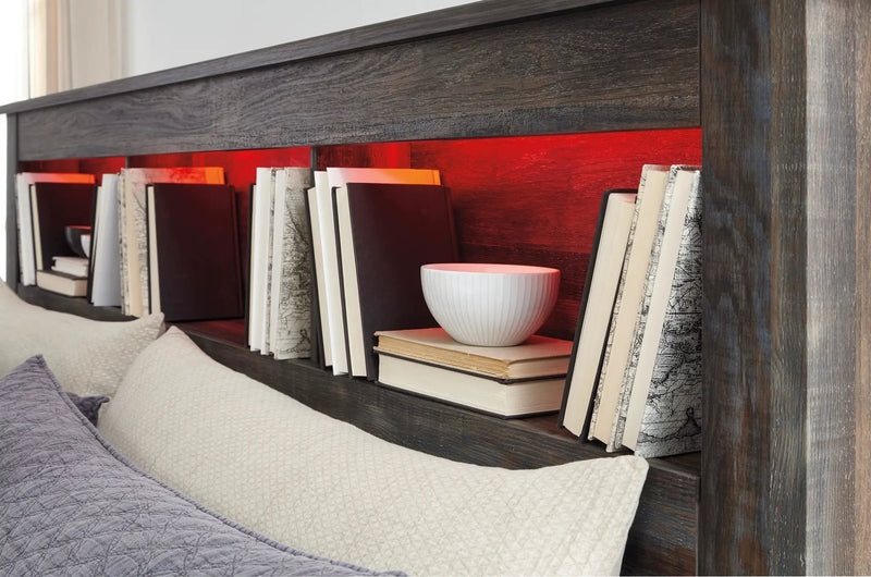 Drystan - Bookcase Headboard by Unique Piece Furniture