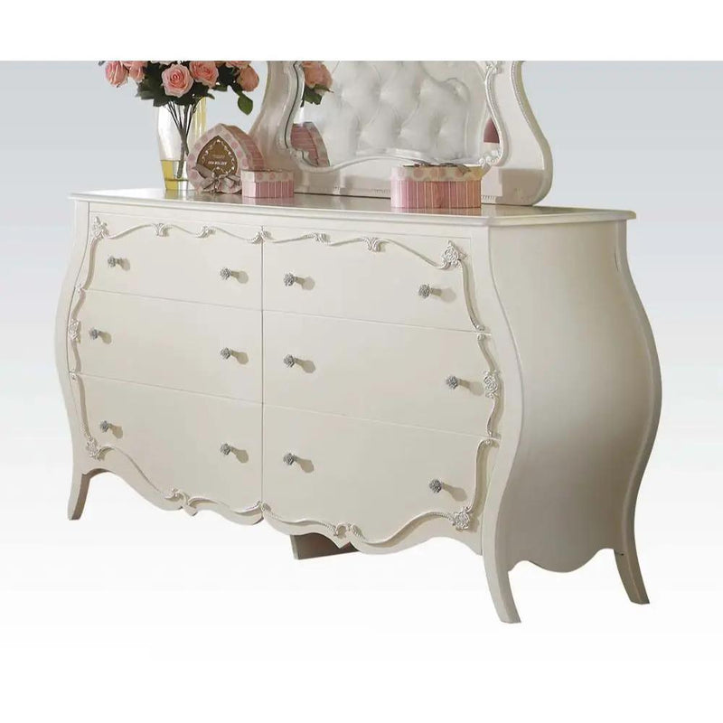 Edalene - Dresser - Pearl White by Unique Piece Furniture