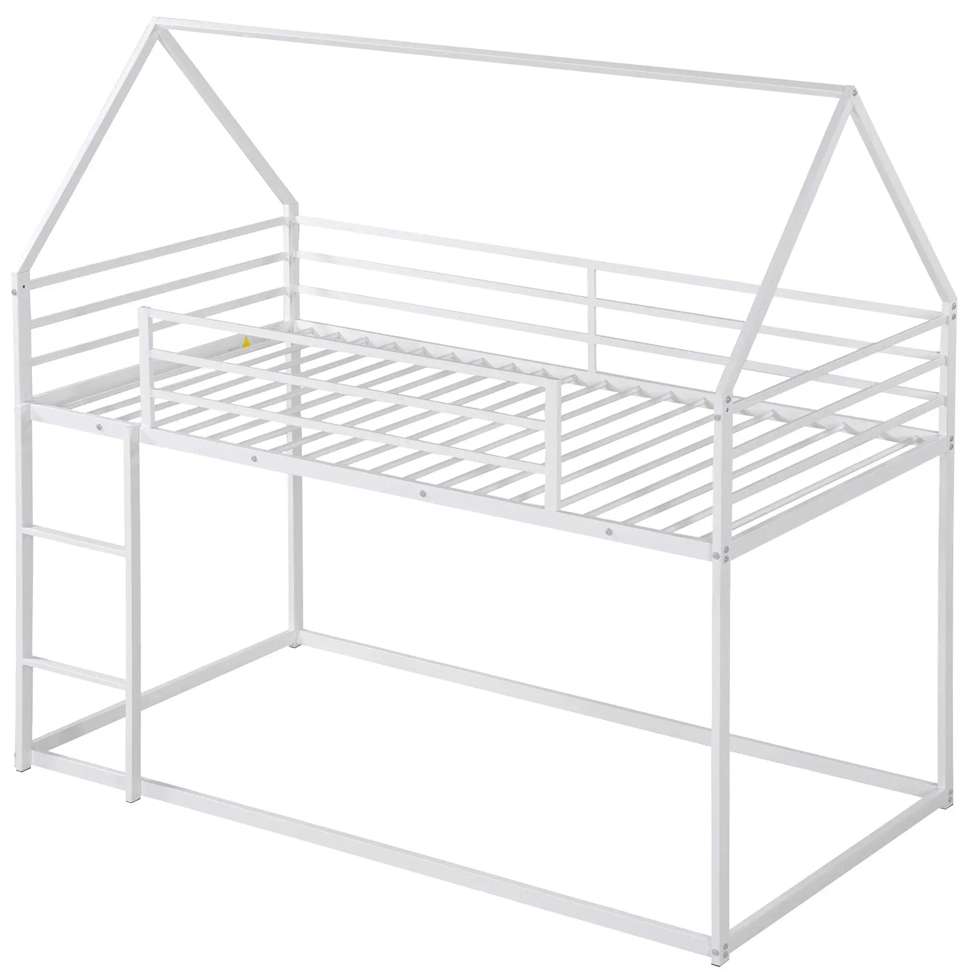 House Bunk Bed With Built In Ladder by HouseOfZazla