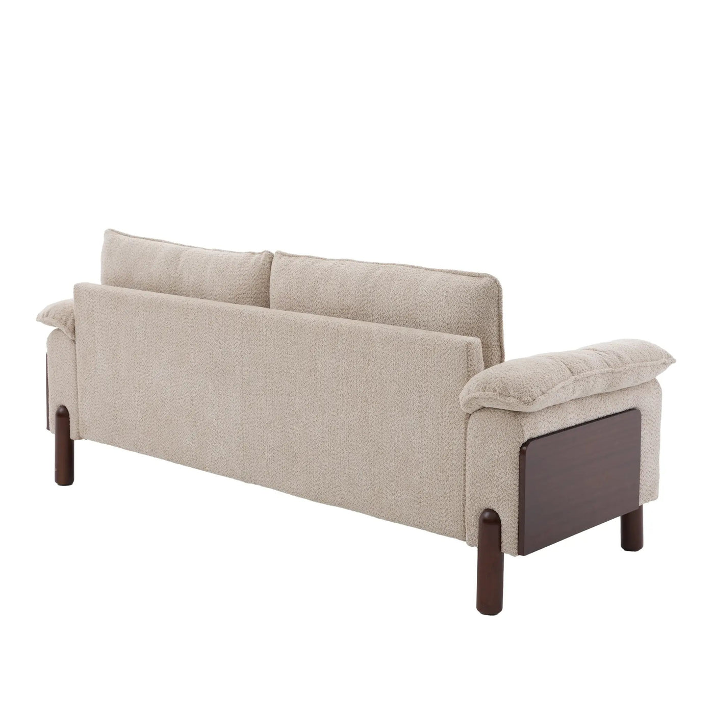 83.5 in. 3 Seater Modern Boucle Upholstered Sofa by HouseOfZazla