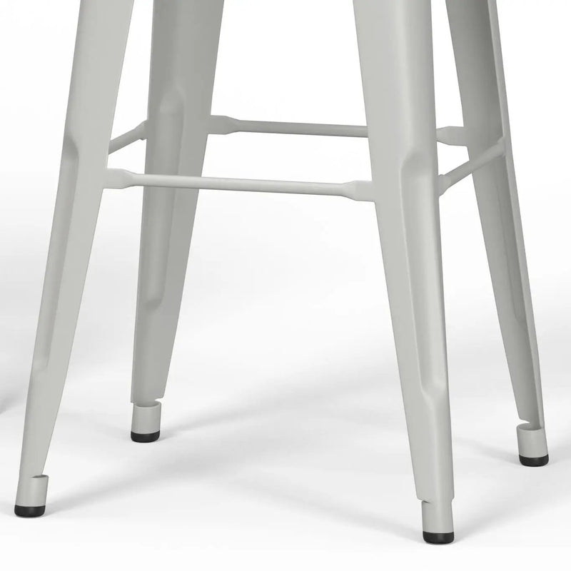 Fletcher - Handcrafted Metal Stool (Set of 2) by Unique Piece Furniture