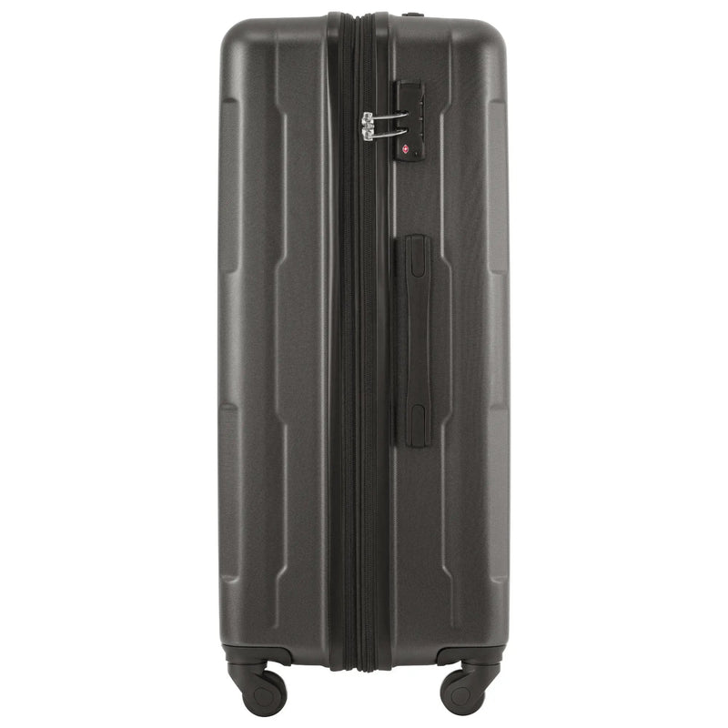 2 Piece Luggage Set With Bags Expanable Spinner Wheels ABS Lightweight Suitcase With Tsa Lock 20" / 28" by HouseOfZazla