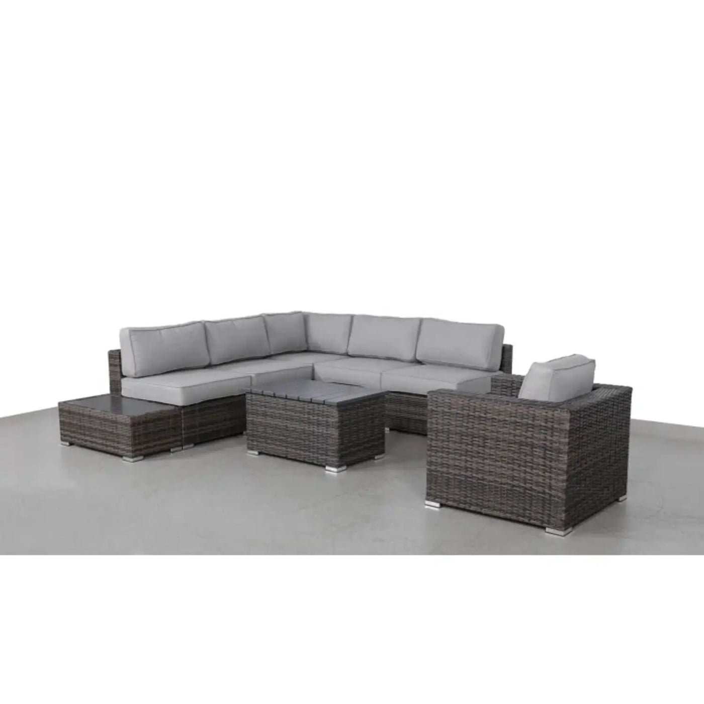Stylish Entertainment Sectional Set, Outdoor Living by Unique Piece Furniture