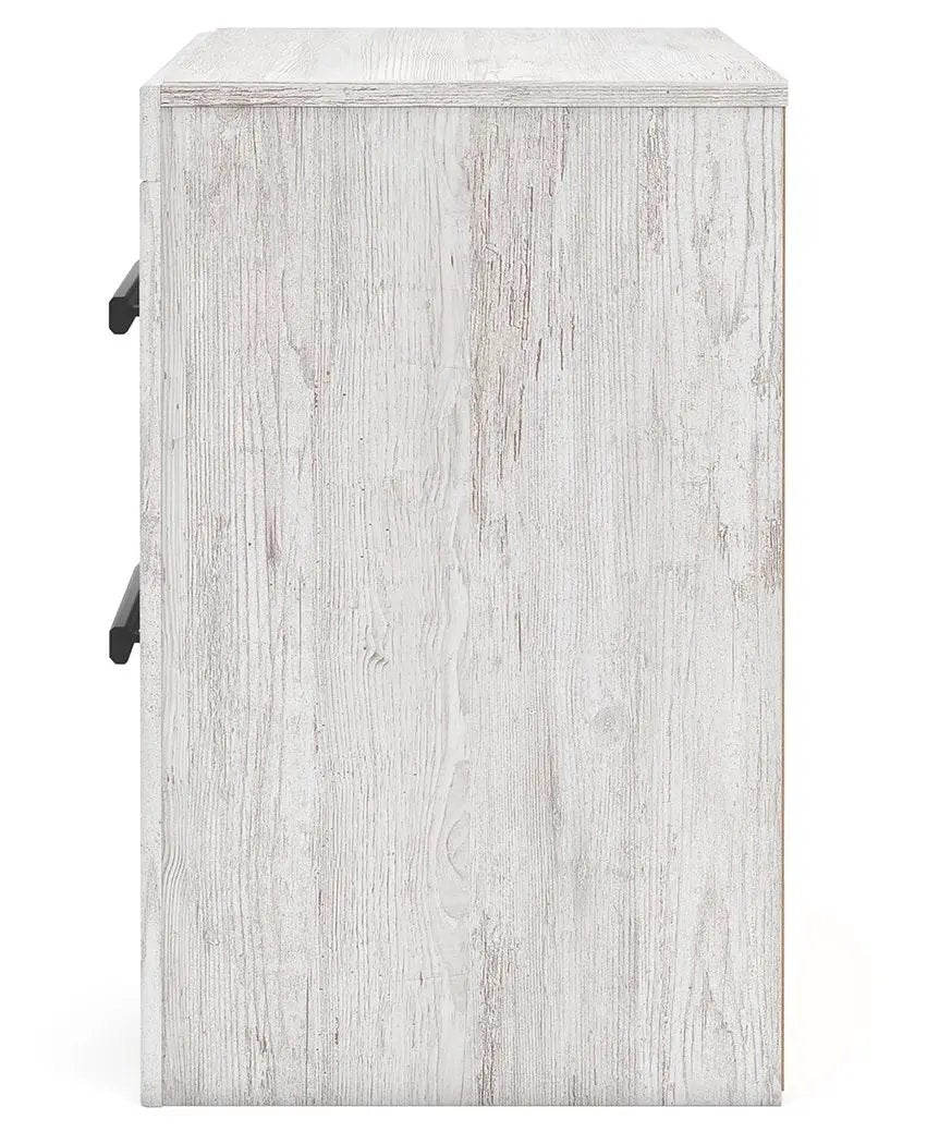 Cayboni - Two Drawer Night Stand - Whitewash by Unique Piece Furniture
