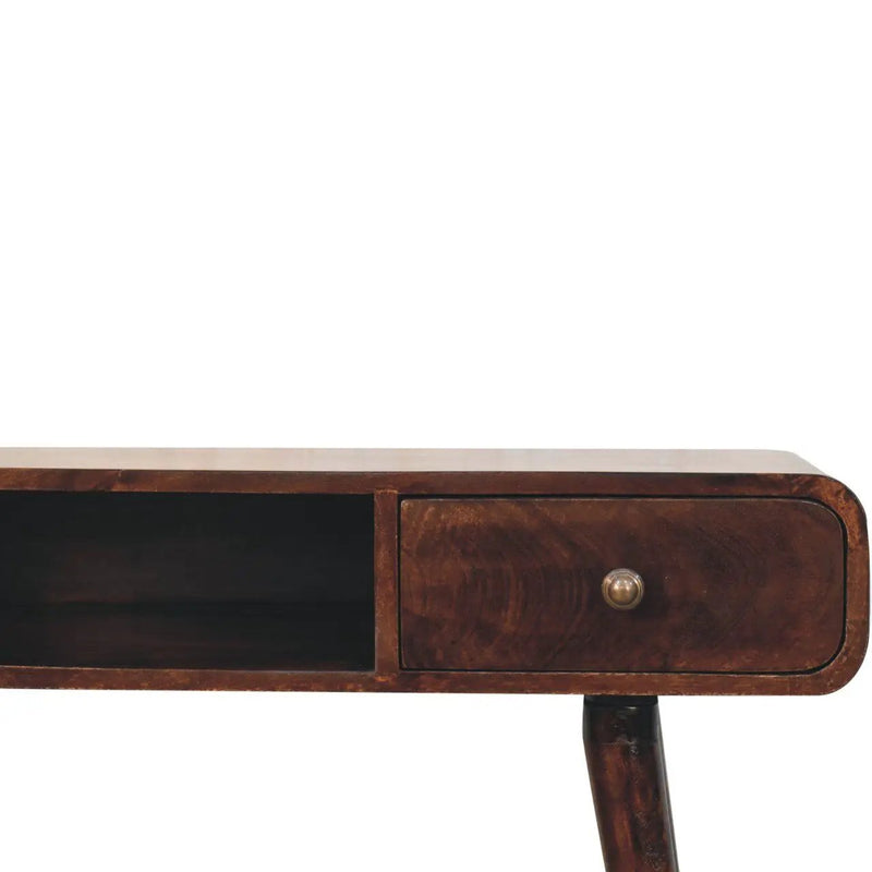 Curved Writing Desk by HouseOfZazla