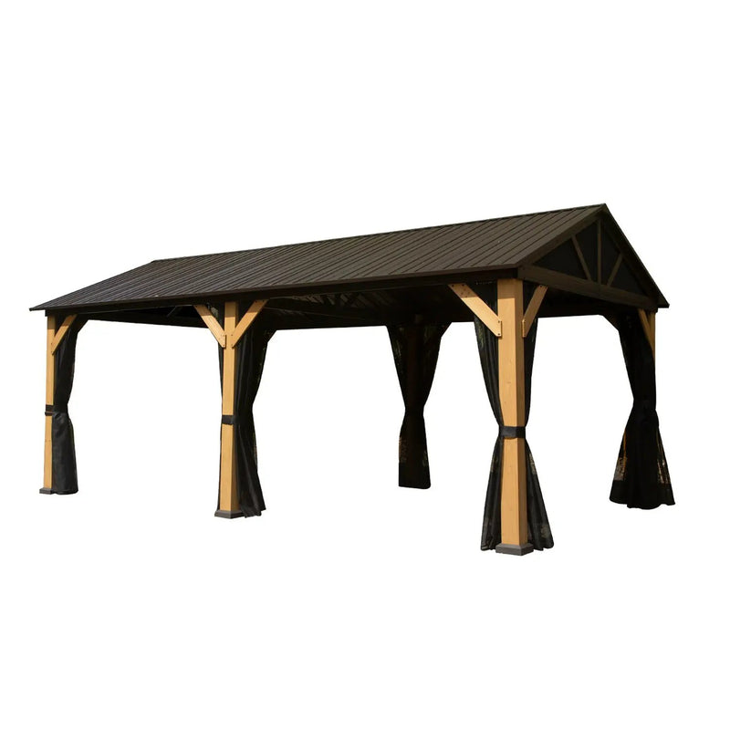 Cedar Wood Gazebo by HouseOfZazla