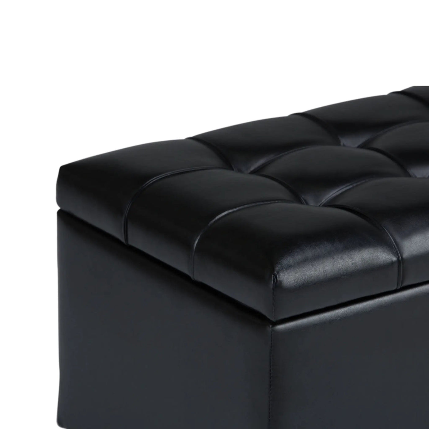 Sienna - Upholstered Storage Ottoman Bench by HouseOfZazla