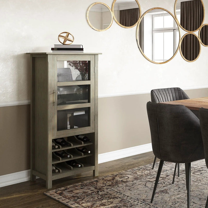 Avalon - High Storage, Wine Rack Cabinet by Unique Piece Furniture