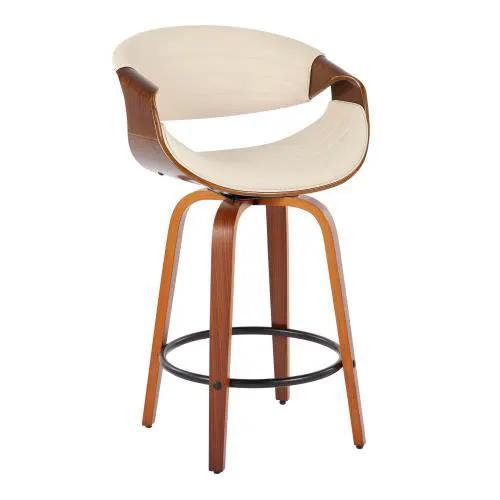 Symphony - Mid Century Stylish Design Modern Counter Stool (Set of 2) by HouseOfZazla