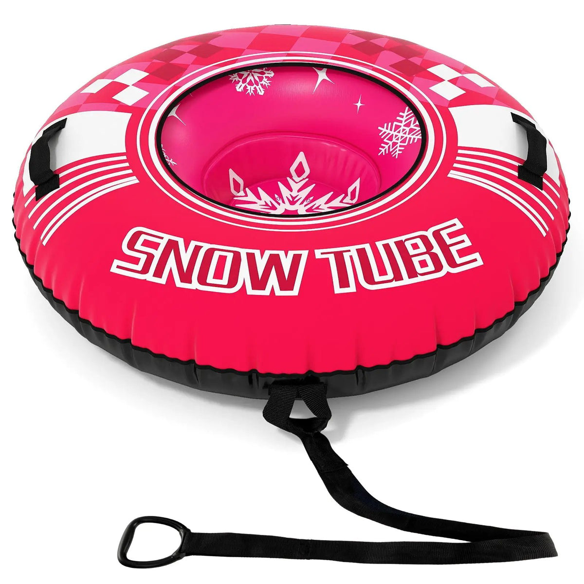 42" Heavy-duty Inflatable Snow Tube with Detachable Tow Strap, photo 6 of 24