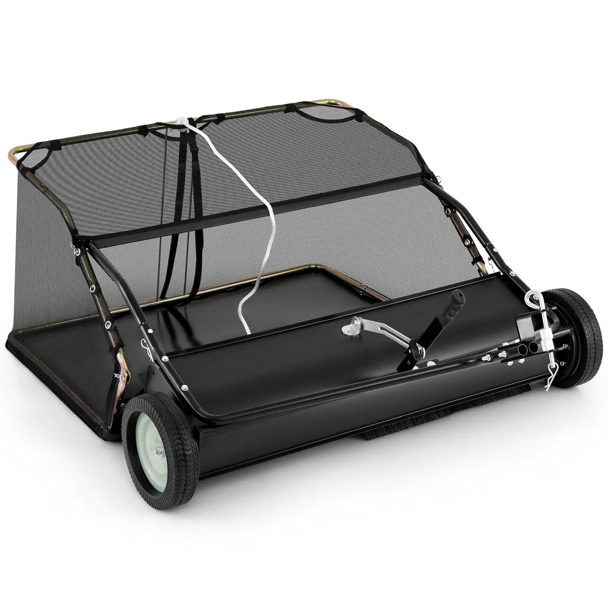 42 Inch Tow-Behind Lawn Sweeper with 26/27 Cu.FT Hopper Bag, photo 12 of 16