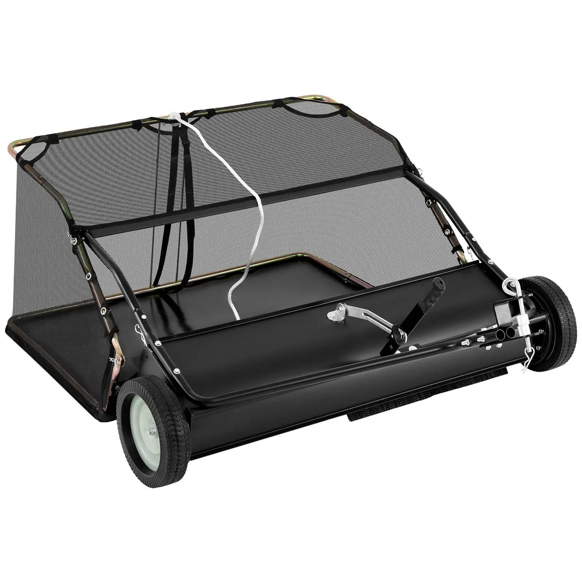 42 Inch Tow-Behind Lawn Sweeper with 26/27 Cu.FT Hopper Bag, photo 10 of 16