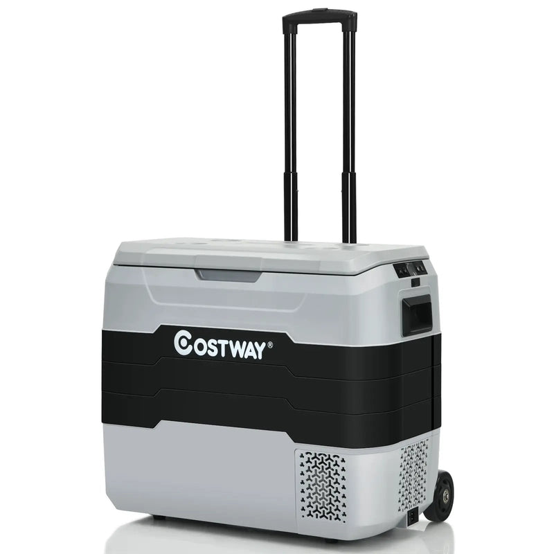 42 QT Portable Dual-Zone Car Refrigerator by DirectDeals