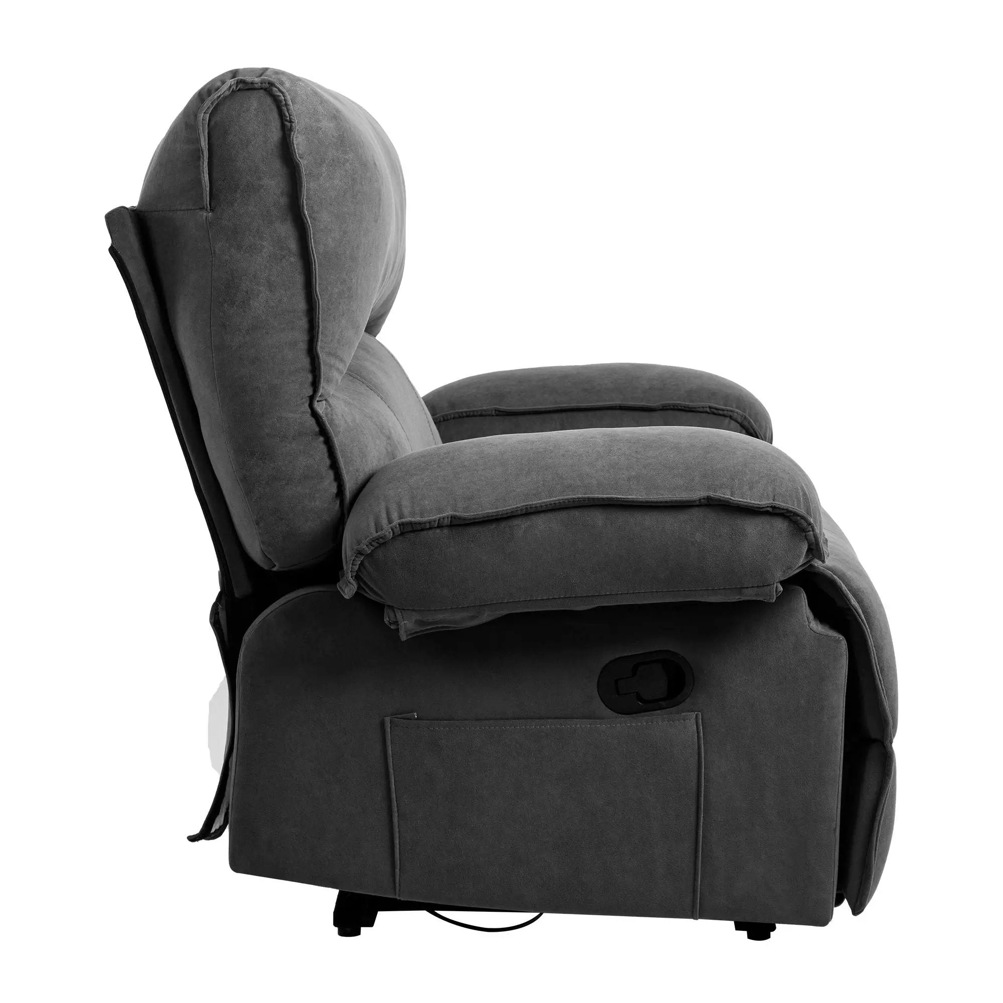 Oversized Manual Recliner Chair Sofa For Living Room by HouseOfZazla