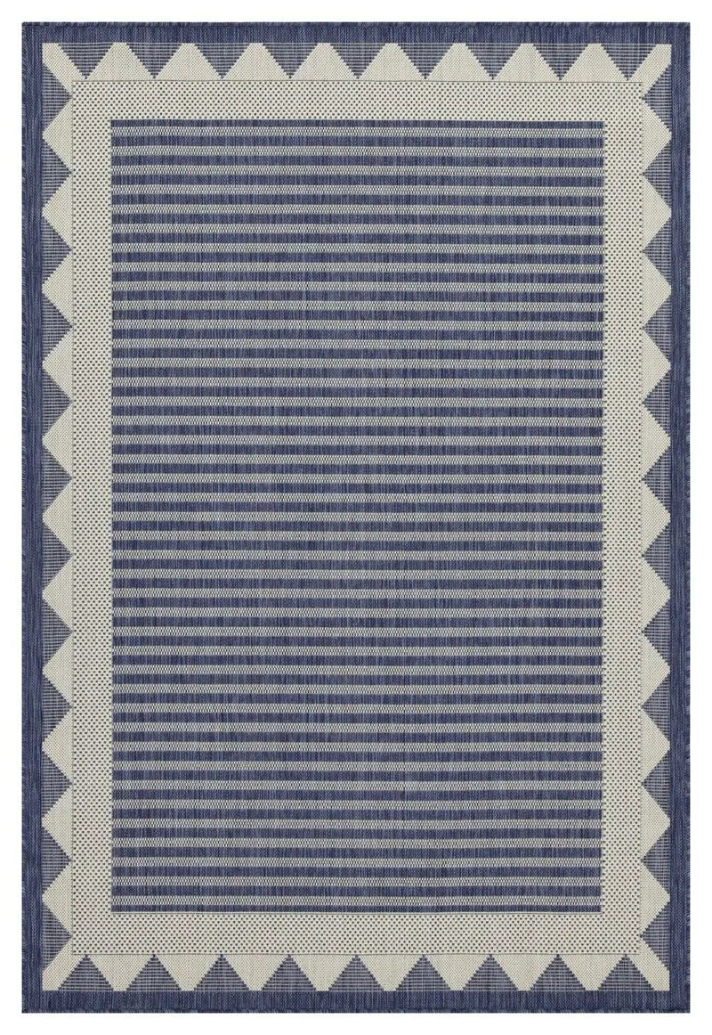 Sunshine - 5'3" X 7'3" Indoor, Outdoor Area Rug - Blue by Unique Piece Furniture