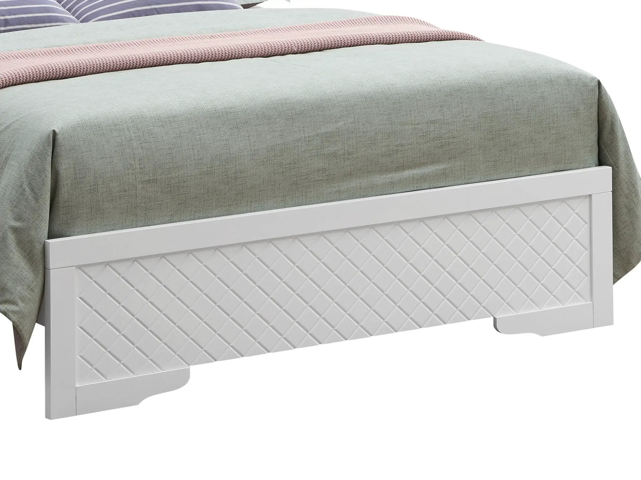 Bed With LED Light Accents Headboard by HouseOfZazla