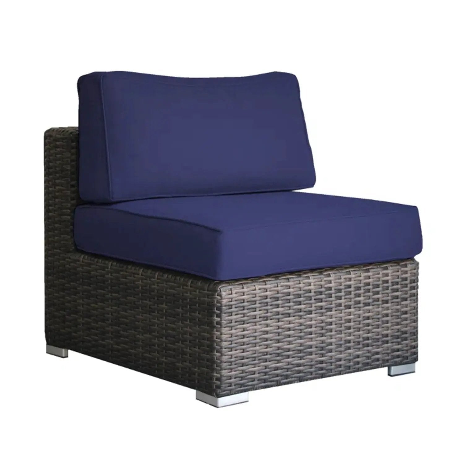 Elegant Outdoor Rattan Wicker 6 Person Seating Group With Cushions by Unique Piece Furniture