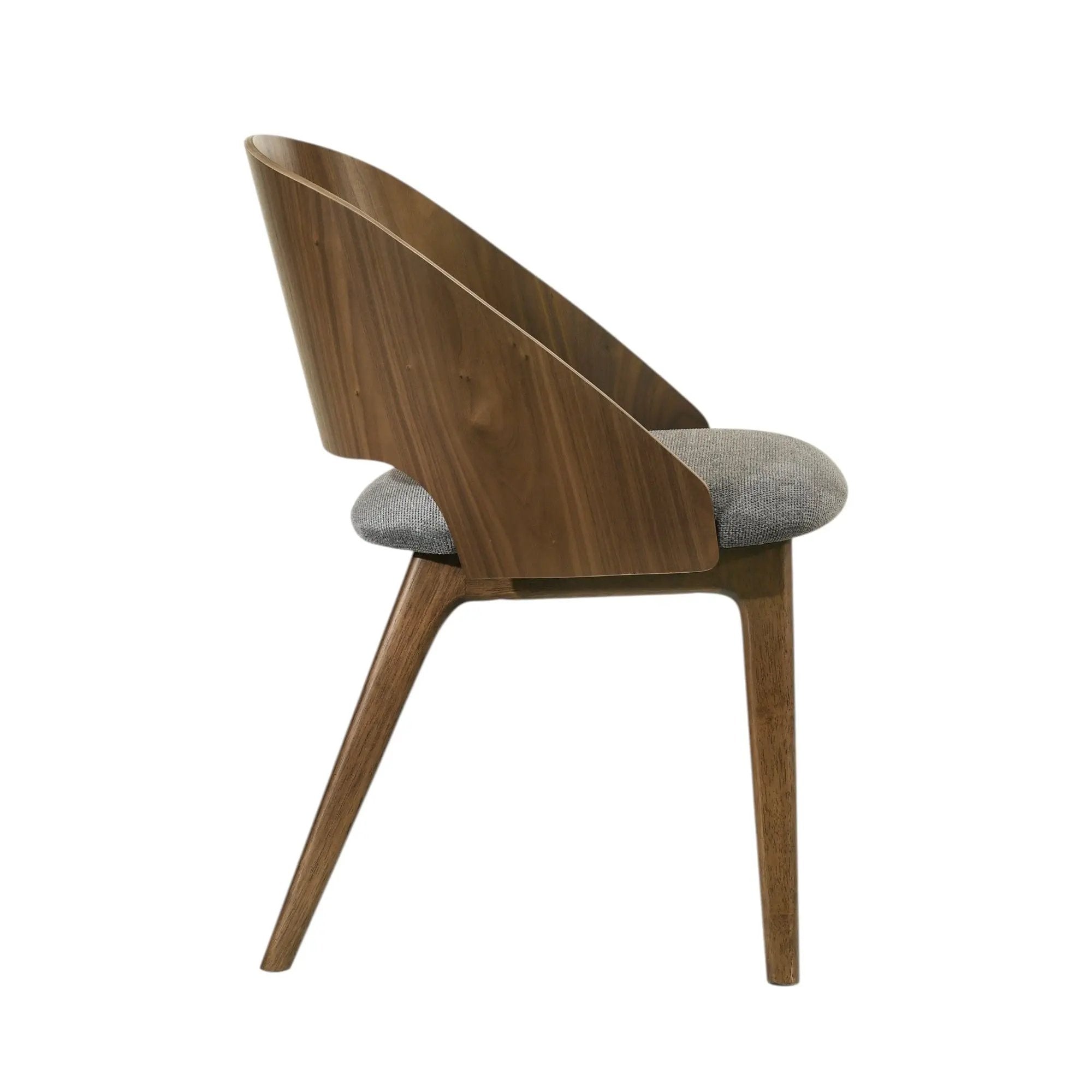 Delmon - Side Chair (Set of 2) - Dark Walnut by HouseOfZazla